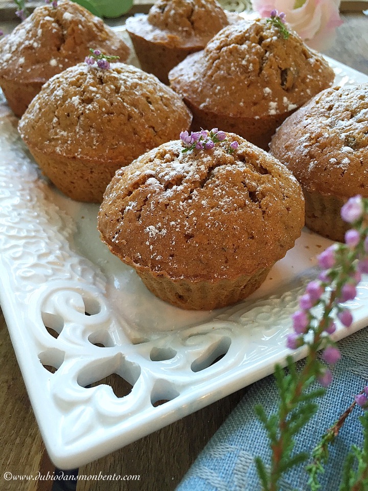 Muffins d'automne au potiron 