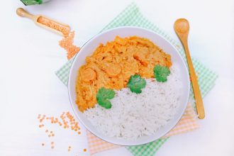 dahl de letilles corail aux carottes
