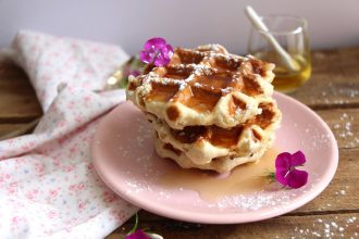 gaufres liégeoises pour fêter mardi-gras