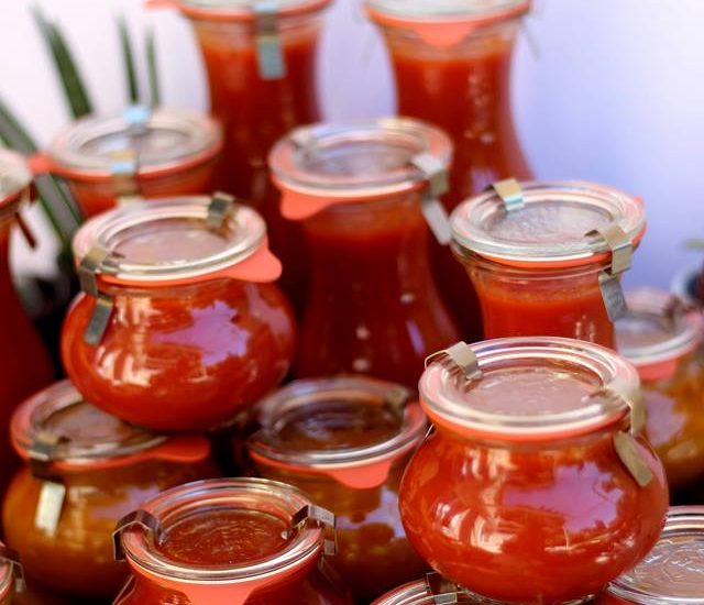 Conserves sauce tomate maison