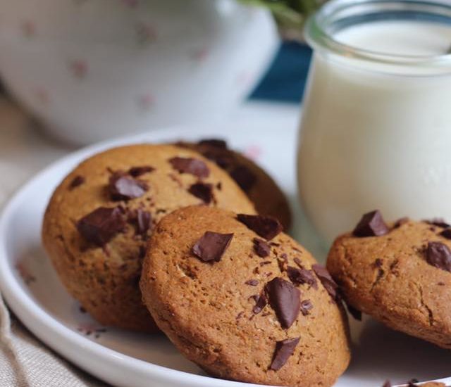 cookies coeur coulant chocolat
