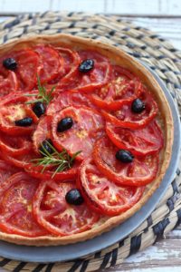 Tarte à La Tomate Et à La Moutarde - Du Bio Dans Mon Bento